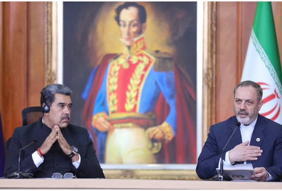 Mundo no se les olvide que Irán tienen una fábrica de drones en Venezuela con la complacencia del genocida <a href="/NicolasMaduro/">Nicolás Maduro</a>. Desde venezuela puede salir un ataque contra EEUU o contra Israel.

El pentágono debe estar en alerta máxima y adelantarse con un ataque contra esa fábrica.