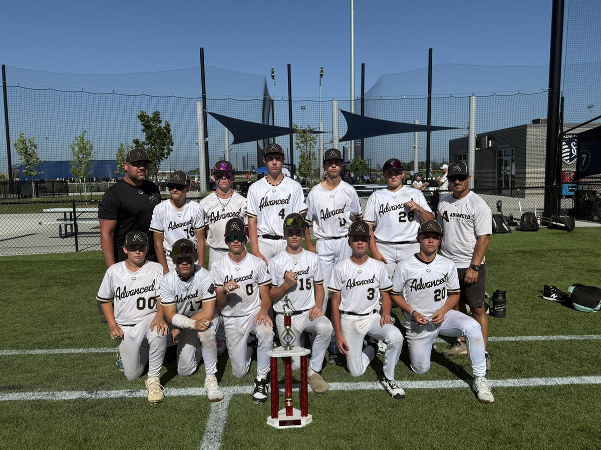 PerfectGameKC's tweet photo. 2025 14u PGKC MO-KAN State Championship (AA) 
Champions: Warriors Baseball Club
Finalist: ABA 14u Barrett https://t.co/RJvJ0MpVHX