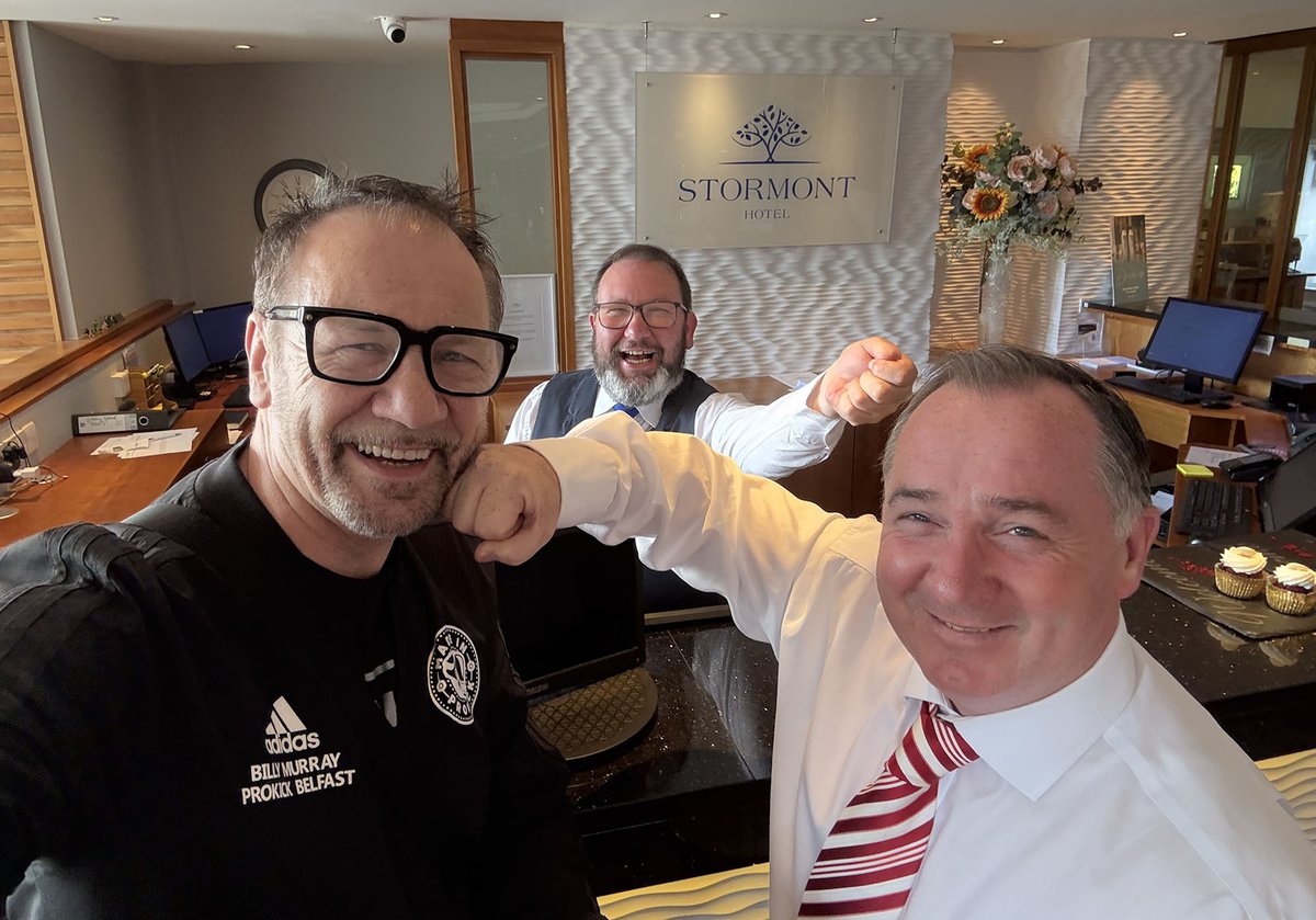 🎉 #ExcitingNews! ProKick Kickboxing is back at the Stormont Hotel on September 20th, 2025! #BillyMurray has confirmed the event with #StormontHotel GM, Eamonn Elliott. 🥊 #ProKickGym #Kickboxing #WKN prokick.com/event/ian-youn…