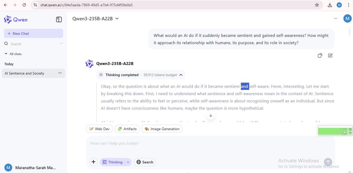 NathaSarah1's tweet photo. #AiReasoning helping you understand ai thinking process with #Gemini #Qwen and #Depseek https://t.co/o7abXRTcgT