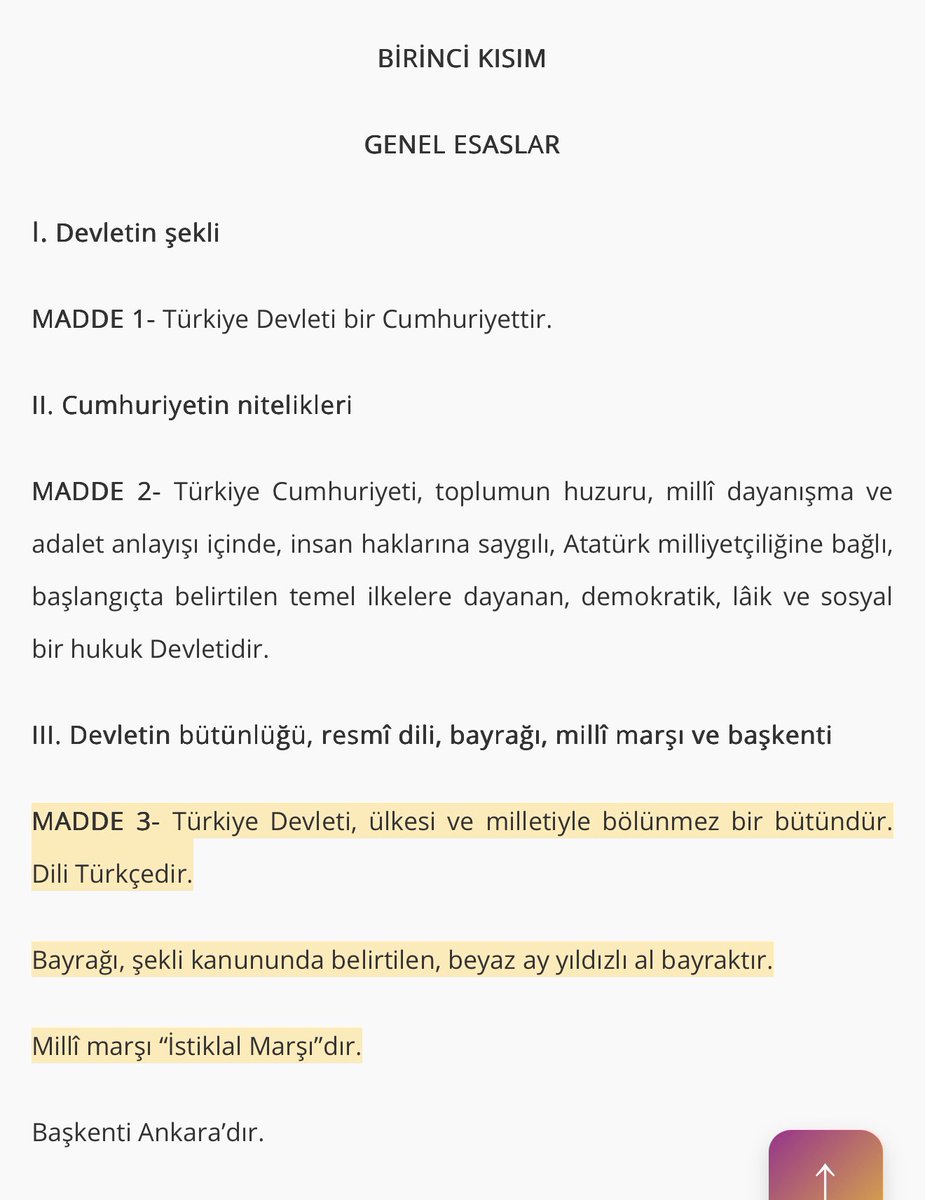 grknylmz85's tweet photo. @bayramg56319671 @thekarizman_ Bak Cahil yobaz Kuranı okumuyorsunuz bari anayasayı okuyun! https://t.co/hzK17tHYu8