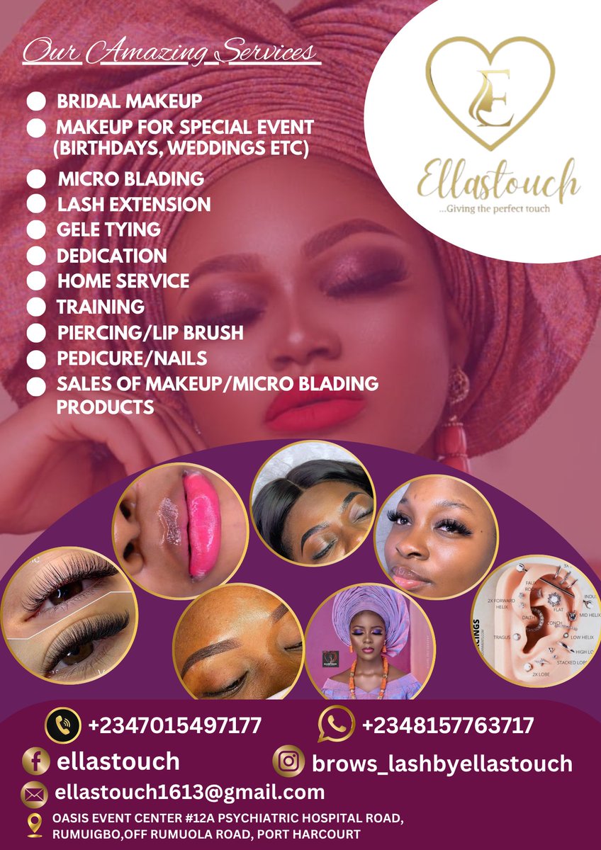 Ellastouch's tweet photo. Appointment and training 📱📞08155763717 https://t.co/FY1uYLMiqd