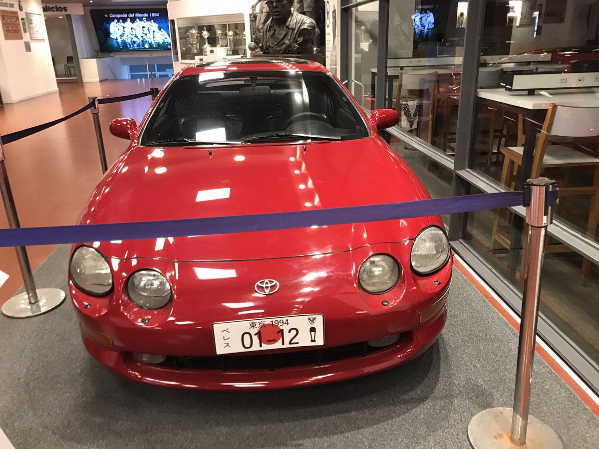 AdrianLado's tweet photo. @ramirodiz3 para cuando un video de esta belleza?? Quizas los de Velez se copen y te lo presten 🙏🏻🙏🏻 
Es el Toyota Celica que se gano el Turco Asad en la final intercontinental https://t.co/v8rFV4PRrJ
