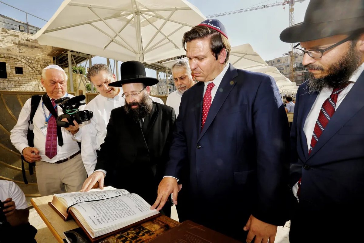 Guy who supported DeSantis against Trump: “Trump is controlled by Israel!”