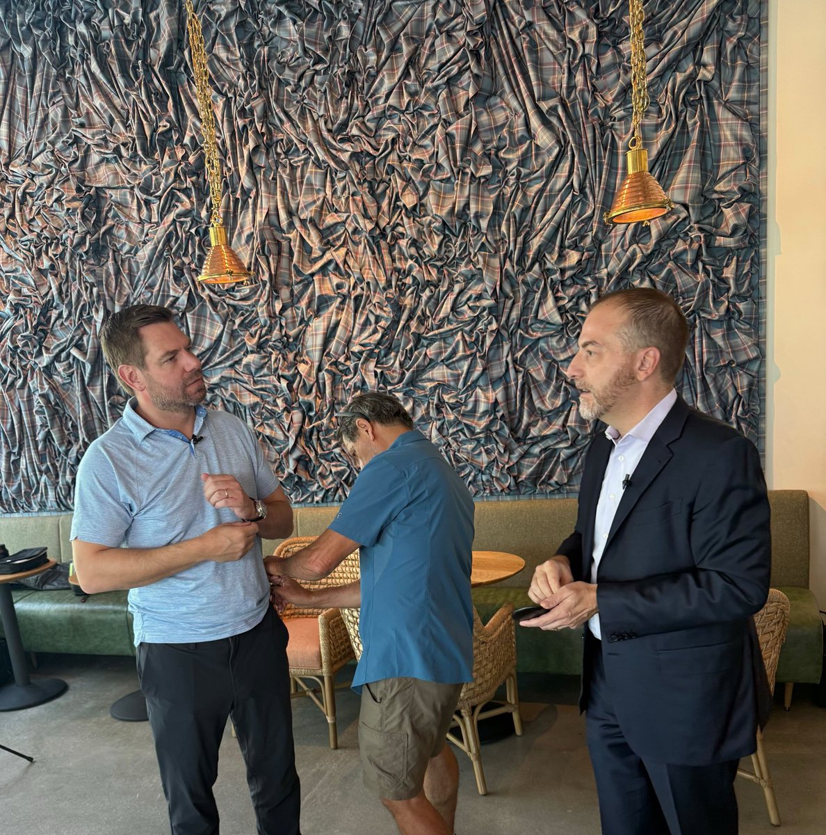 Noosphere (@noosphereapp) on Twitter photo STREAMING NOW: Episode 3 of āSunday Night with Chuck Toddā is now live!
Rep. <a href="/ericswalwell/">Eric Swalwell</a> joins <a href="/chucktodd/">Chuck Todd</a> for an in-depth conversation on how Democrats are reacting to Trumpās decision to involve the U.S. in the escalating Israel-Iran conflict ONLY on Noosphere. Tap the link STREAMING NOW: Episode 3 of āSunday Night with Chuck Toddā is now live!
Rep. <a href="/ericswalwell/">Eric Swalwell</a> joins <a href="/chucktodd/">Chuck Todd</a> for an in-depth conversation on how Democrats are reacting to Trumpās decision to involve the U.S. in the escalating Israel-Iran conflict ONLY on Noosphere. Tap the link