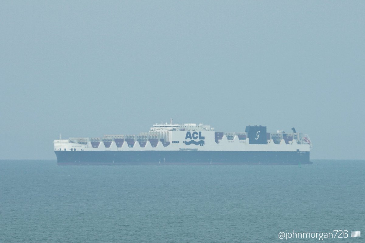 johnmorgan726's tweet photo. The #AtlanticContainerLine (#ACL) #ConRo #AtlanticStar, IMO:9670573 en route to Baltimore, Maryland @BShipspotting @BaltoChes flying the flag of Malta 🇲🇹. #ShipsInPics https://t.co/wH7ecLR0IA
