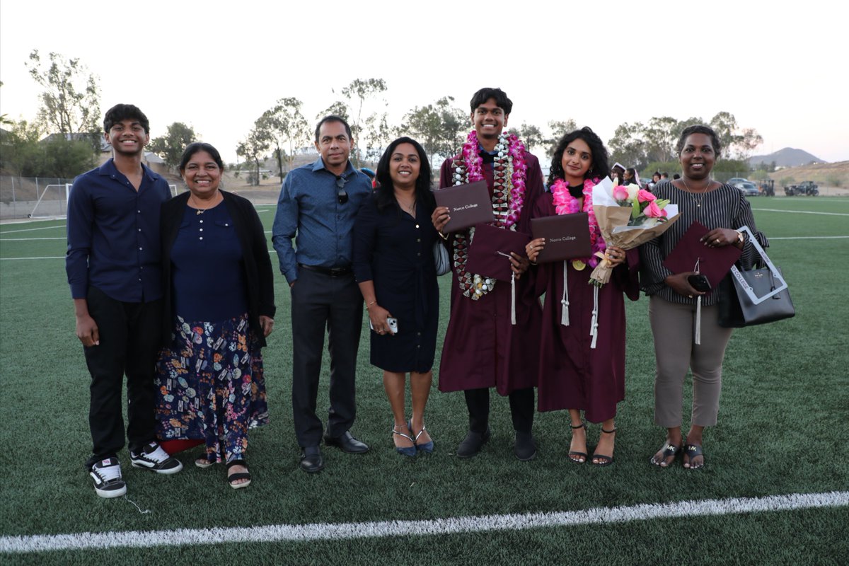 As the sun set on a memorable day, our graduates embraced their families and friends, capturing the joy of their achievements in stunning sunset photos. 🌅🎓 Congratulations to the #Classof2025!🎉 #NCgrad2025 #NC_Commencement2025 #MustangPride #GraduationDay