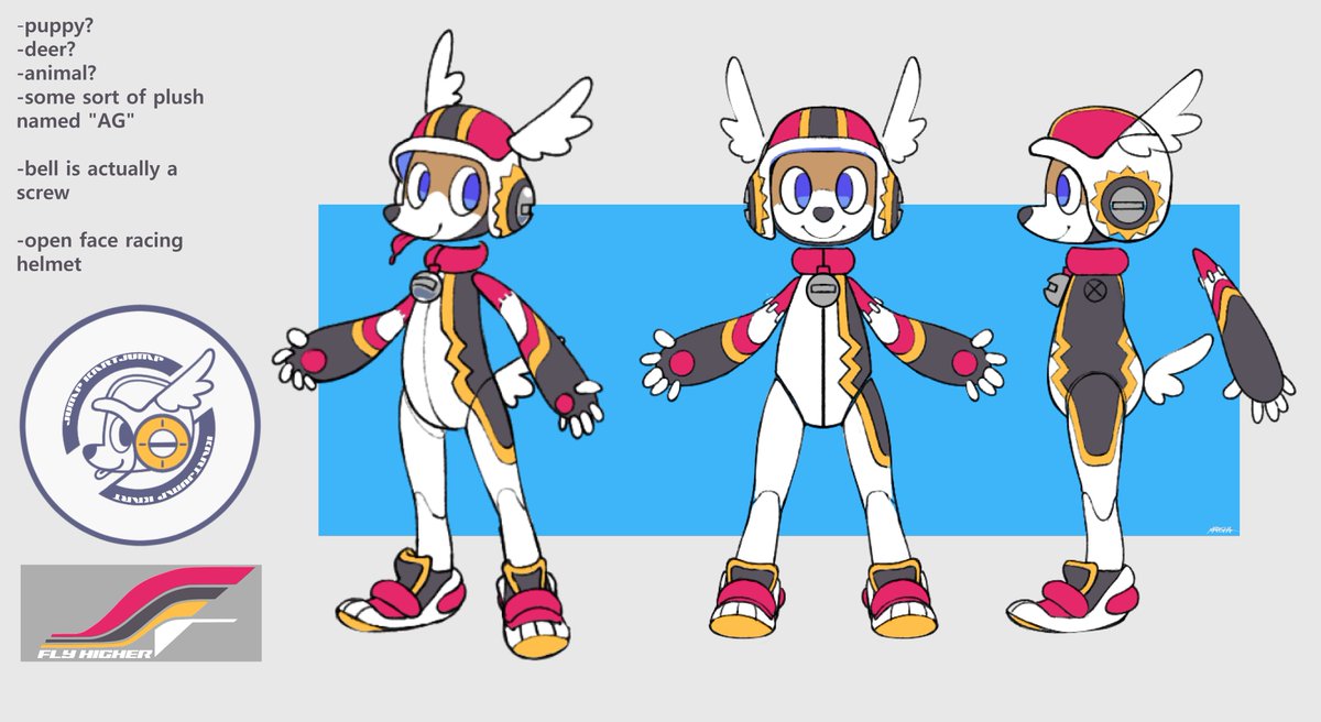 OC - Some sort of racing puppy plush toy