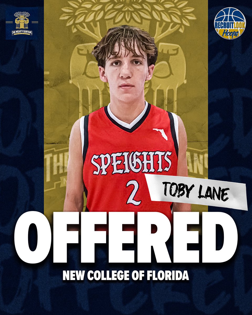 2026 Santa Fe - Toby Lane <a href="/TobyLane2026/">Toby Lane</a> Picks up offer from New College of Florida #RLHoops