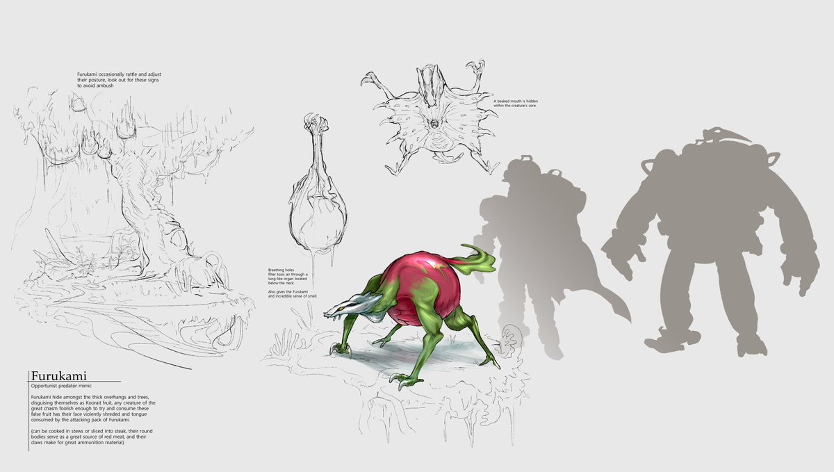 WF concept - Furukami fruit dog, a mimic predator