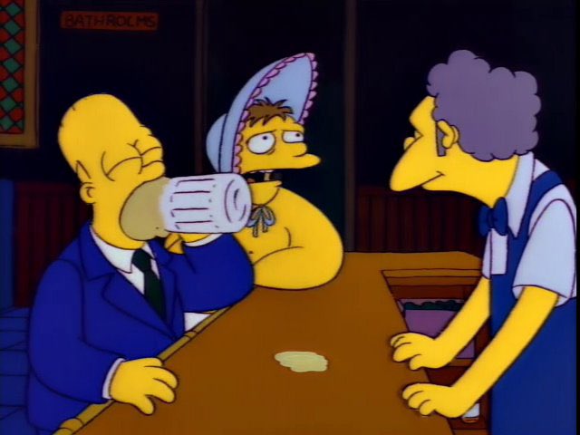 Wow Moe you didn't even give a free beer to those freed Iranian hostages! 

They shouldn't have been there in the first place.