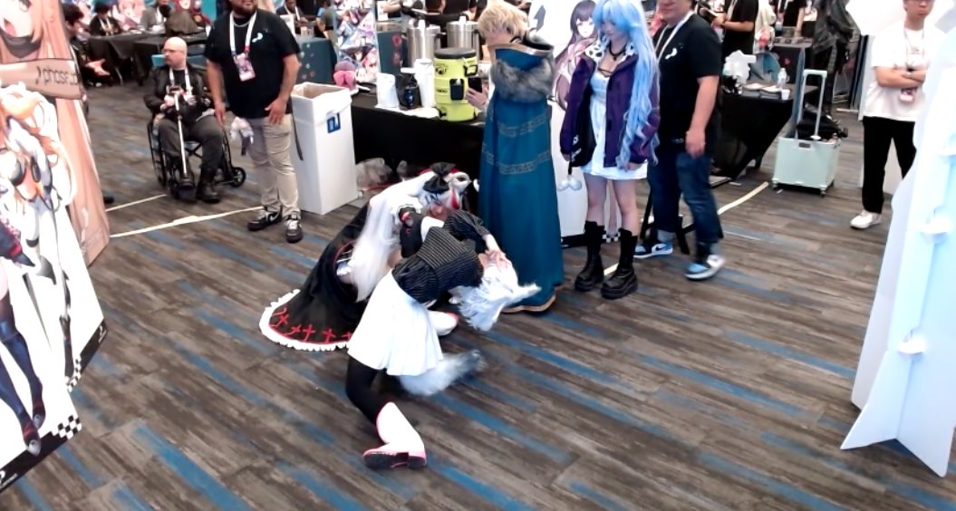 Remilia_Nephys's tweet photo. FREE BOOBS SLAP!!

Thank you everyone for meeting meee!! 
And all the cosplayers I took photo withh! Thank you for hanging out with meeee uweeeee!!! I AM SO HAPPI TO SEE ALL THE COSPLAYERS U GUYS LOOK SO SO GOOOD AAAAAAAAAAAAAAAA SHY SHY 

Otsu everyone!!! Otsu staff! Thank u for bringing me around the con! Rest well drink water cause yall were amazing!!! 

Pls send me da photos to the cosplayers that we took pictures with!!!!! //w// i'll cherish them 

Thank u off kai!!! 
I will now pass out from my fever!