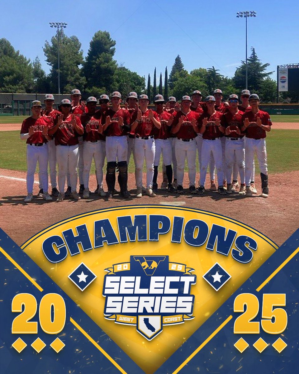 🏆 Champions 🏆

Congratulations to <a href="/NorCalU1/">NorCalU</a> Cardinal 2027 on winning the championship of the <a href="/FiveTool/">Five Tool Baseball</a> California NorCal #WestCoastSS!

#WatchEm