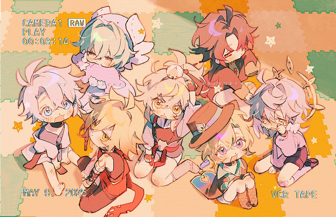 rainubrew's tweet image. The little ones 🤲
#honkaistarrail #amphoreus #hsrcreators
