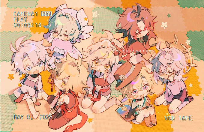 The little ones #honkaistarrail #amphoreus #hsrcreators