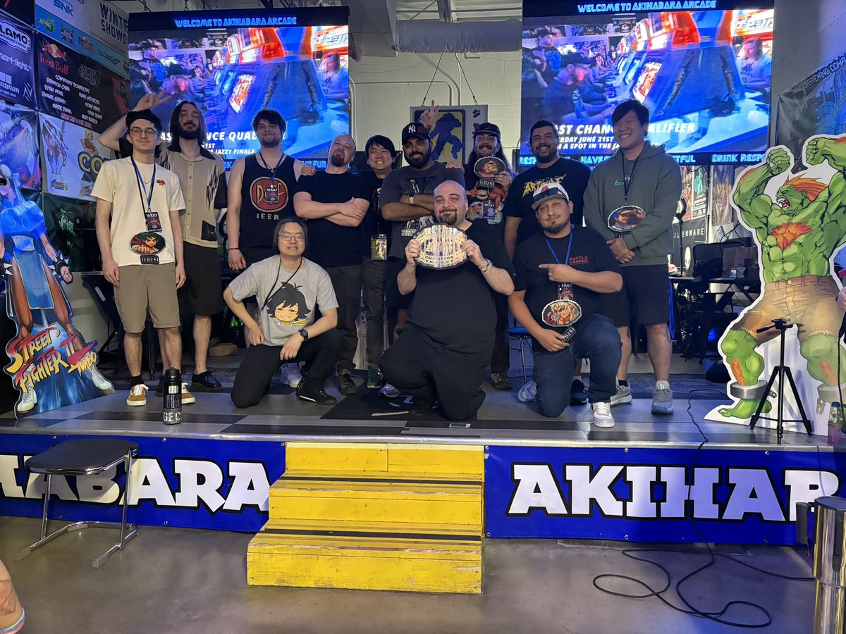 TheJazzyCircuit's tweet image. Congrats to our first ever two-time #Jazzy3S champion: @Amirxl! (Not pictured: Makoto Mike and TheNom)
