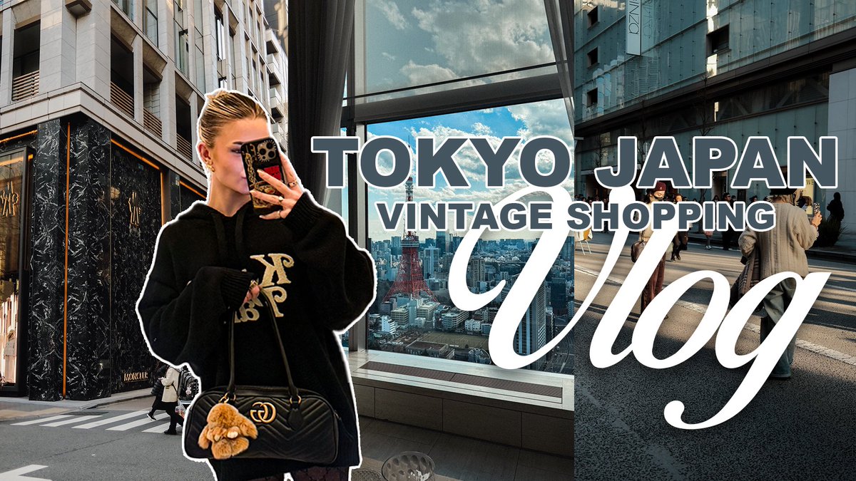 HII!! 

Finally got my final Japan vlog up! 

Japan Tokyo vintage shopping vlog

youtu.be/qezvRo6Eyko?si…
