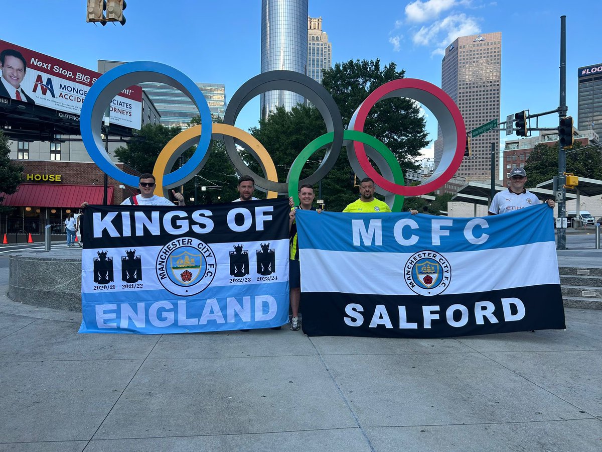 THE BOYS IN BLUE ARE HERE 🙌🏻

Olympic Park Atlanta 🇺🇸