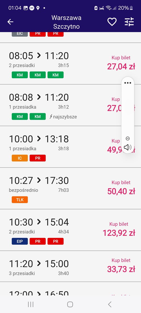 Krzysztof Śmietana (@smietanak) on Twitter photo Czy wiedzieliście, że najszybsze połączenie kolejowe z Warszawy do Szczytna oferują <a href="/KolMazowieckie/">Koleje Mazowieckie</a> ? Ok. 3-godzinny kurs jest też tani (rower za darmo). Dla porównania podróż <a href="/PKPIntercityPDP/">PKP Intercity</a> trwa aż 7h. @malepszak, <a href="/J_Malinowski/">Janusz Malinowski</a>, <a href="/maciejmd81/">Maciej Dutkiewicz</a> chyba warto popr. ten letni kierunek Czy wiedzieliście, że najszybsze połączenie kolejowe z Warszawy do Szczytna oferują <a href="/KolMazowieckie/">Koleje Mazowieckie</a> ? Ok. 3-godzinny kurs jest też tani (rower za darmo). Dla porównania podróż <a href="/PKPIntercityPDP/">PKP Intercity</a> trwa aż 7h. @malepszak, <a href="/J_Malinowski/">Janusz Malinowski</a>, <a href="/maciejmd81/">Maciej Dutkiewicz</a> chyba warto popr. ten letni kierunek