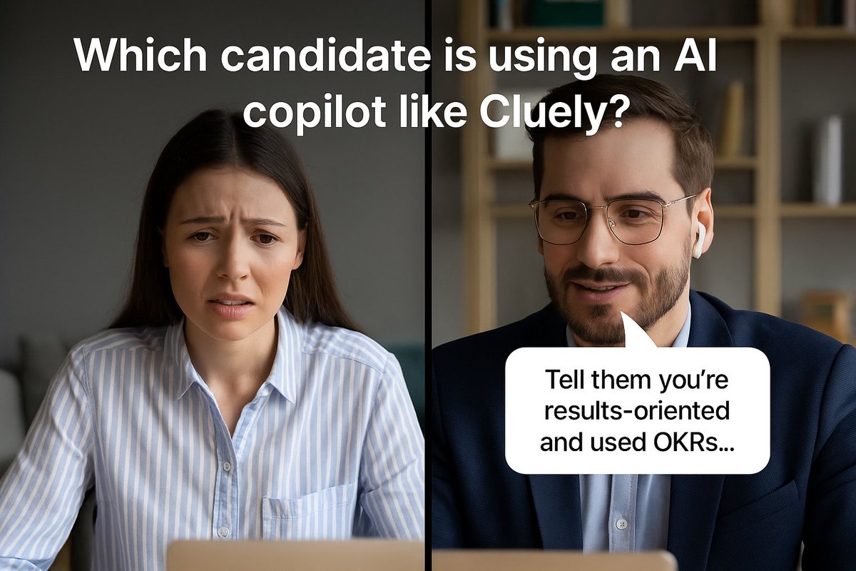 Cluely whispers answers during interviews.
Smart glasses feed real-time AI prompts.
Cheating is no longer just for exams.

🛡️ To stop interview fraud and create a level playing field, you need:
– A lockdown browser
– Secondary camera monitoring
– AI to detect whisper tools &amp;