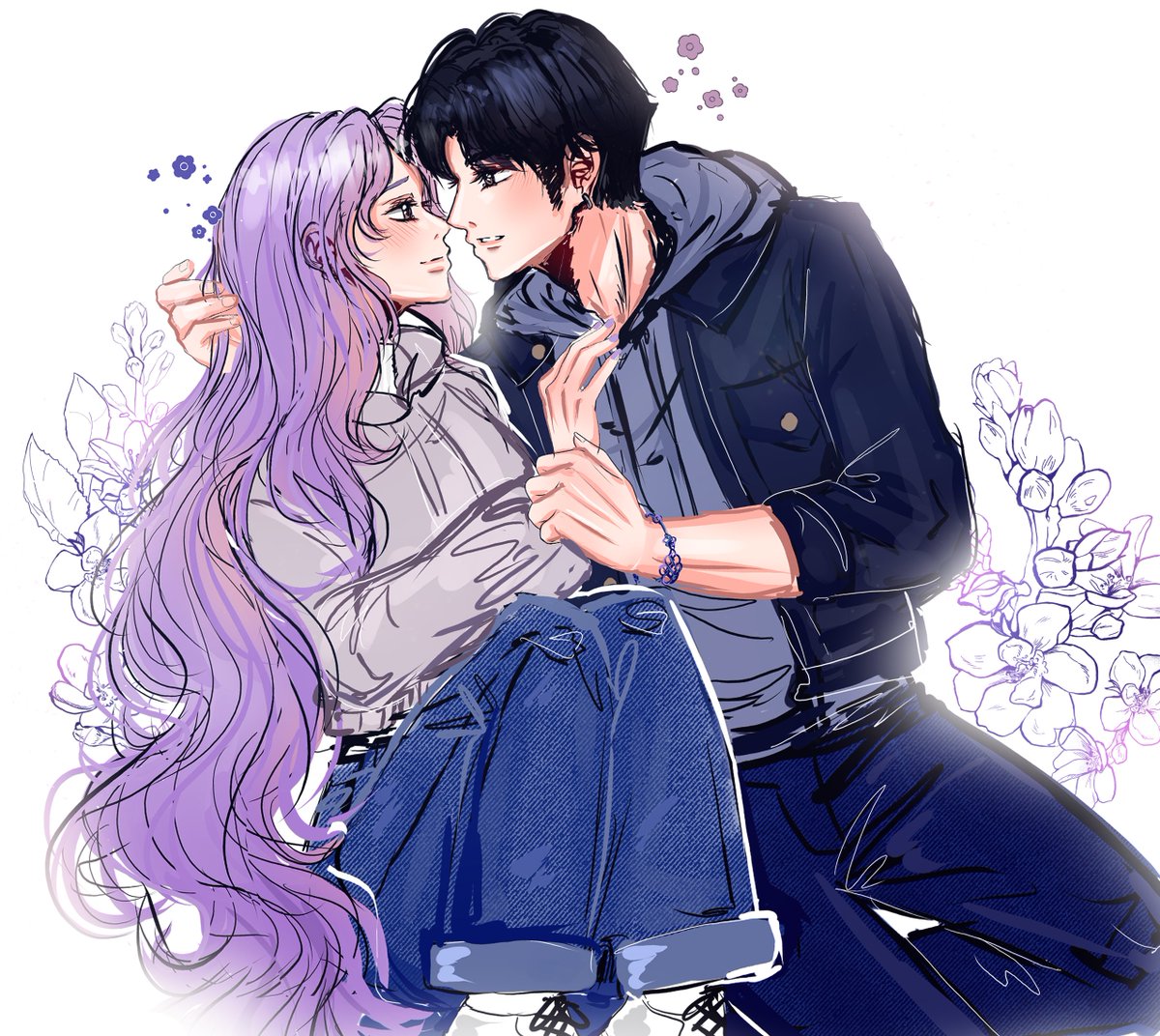 You should let your hair down sometimes, Rumi 💜
#KPOPDEMONHUNTERS #rujinu #jinumi