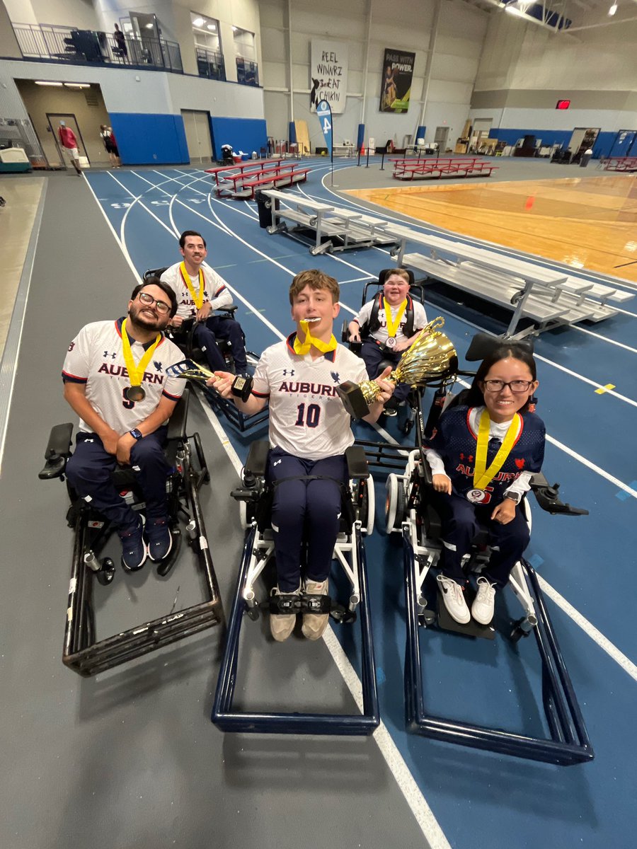 BREAKING: Auburn University Power Soccer is bringing home the gold from the National Tournament in Fort Wayne, Indiana🥇🏆

The Tigers are your 2025 Champions Cup winners!