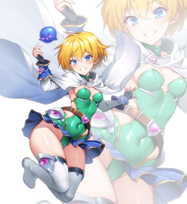 ちょうど今こういう感じのモノを描いてたんだけど、どうですかね……女体化超昂戦士カナンさま 