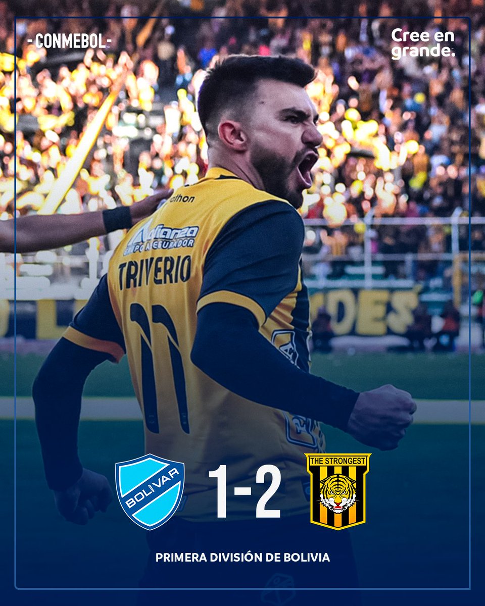 ¡El Superclásico de Bolivia fue para <a href="/ClubStrongest/">Club The Strongest</a>! ✍️🇧🇴

📸 <a href="/ClubStrongest/">Club The Strongest</a> 

#CreeEnGrande