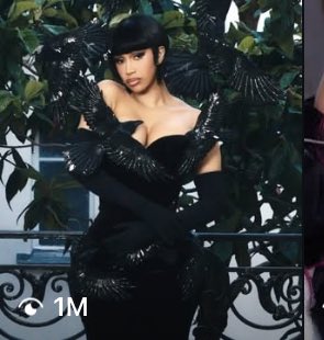 Cardi’s pre announcement video has surpassed 1M views on instagram in just 12 minutes 👀