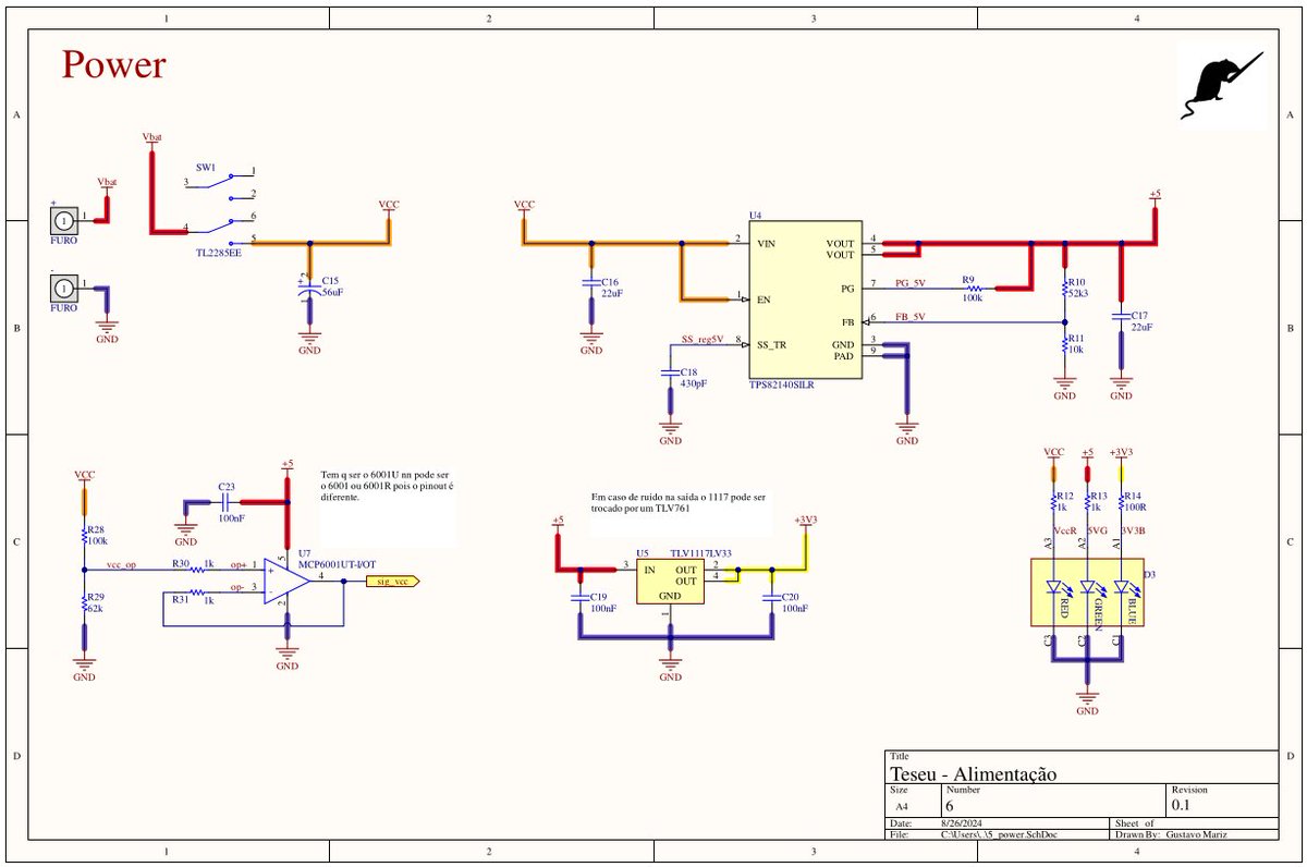 How would you guys rate this schematic page? Any suggested changes? This was probably one of my best works