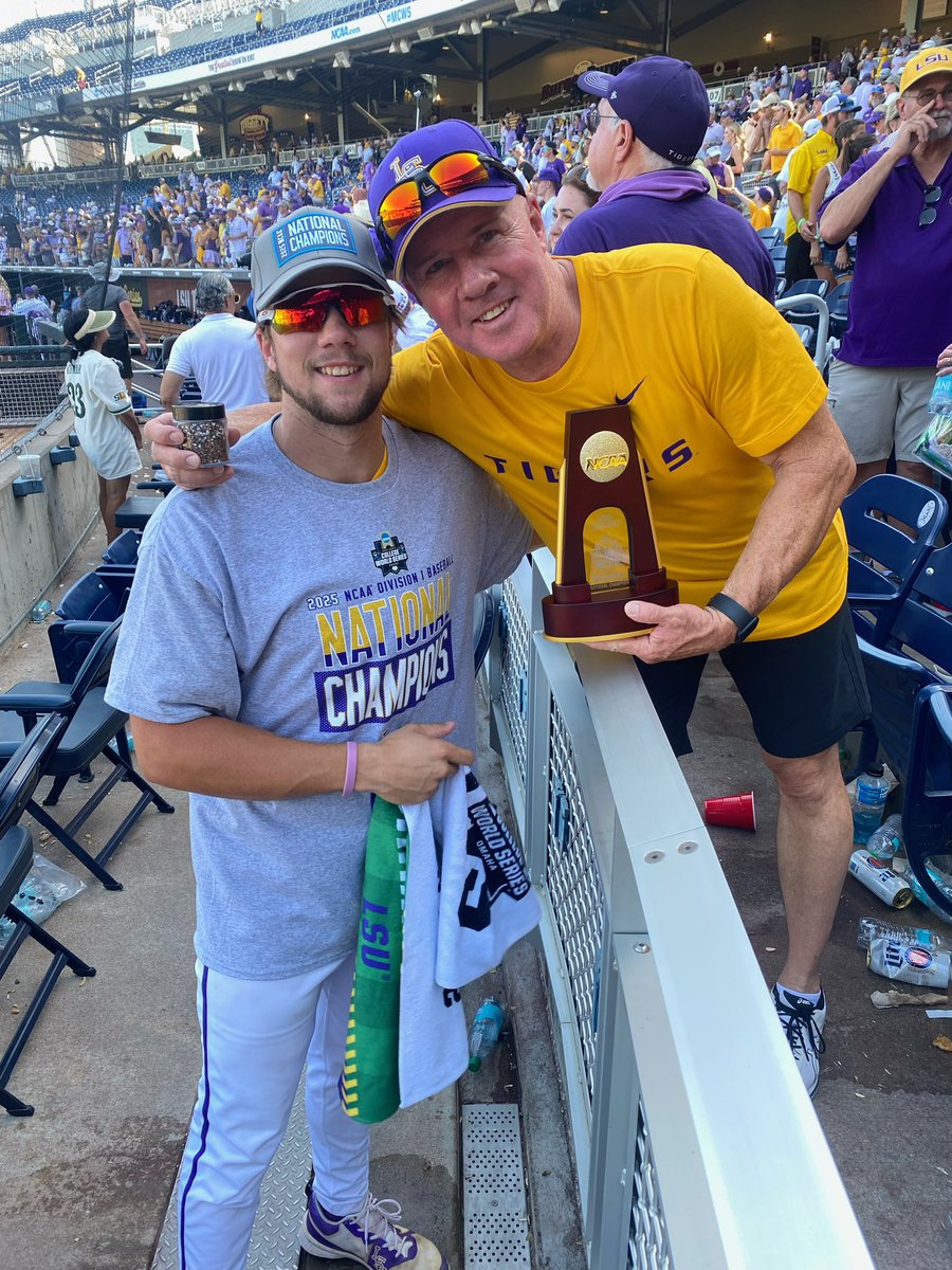 Shout Out and Congratulations to our Dude Dalton Beck! CWS Champs!