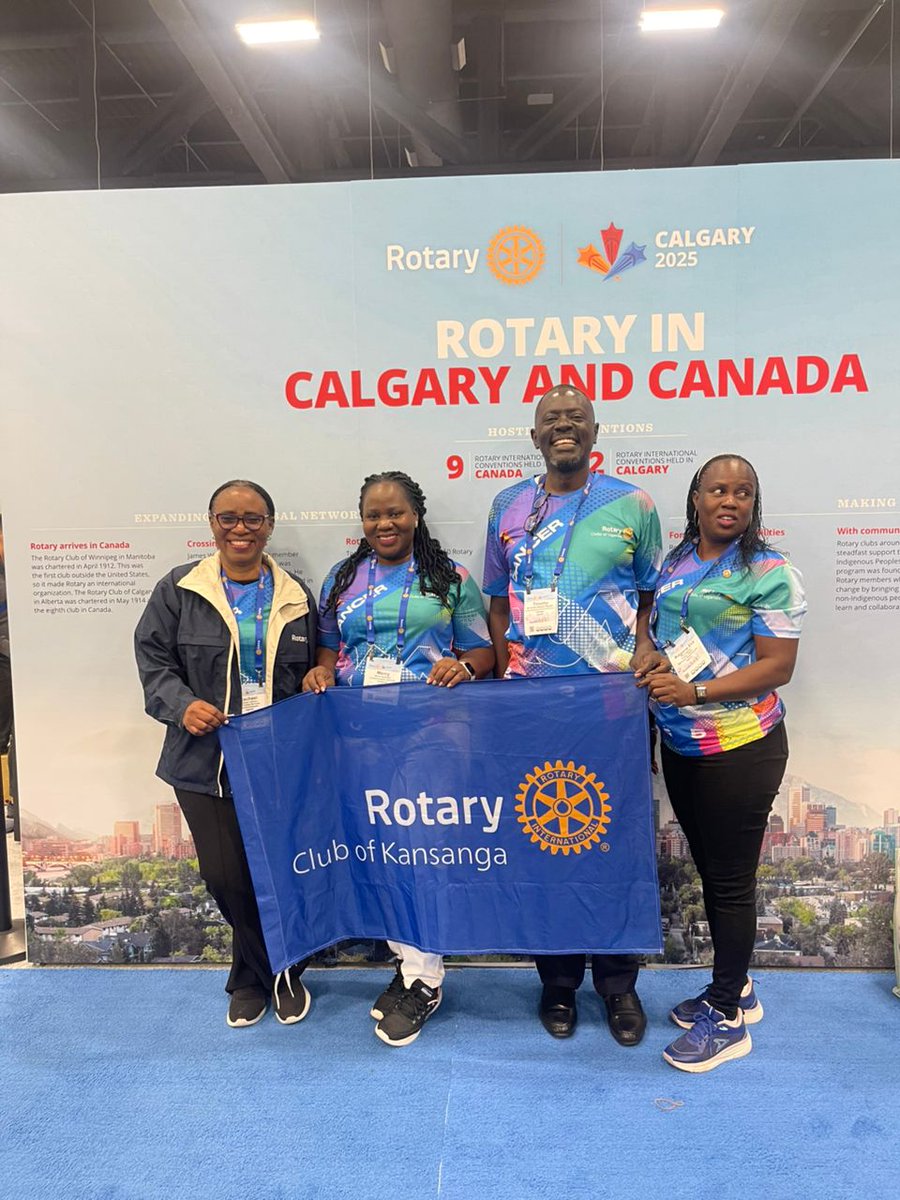 Representing  at the #Rotary25