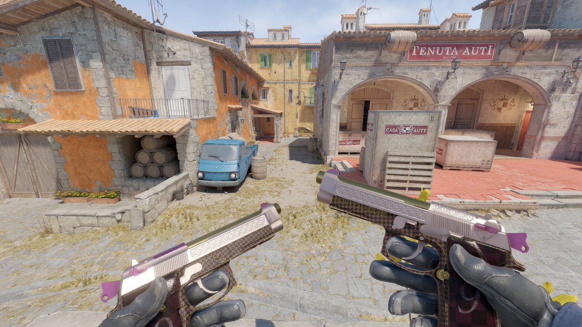 Linx765's tweet image. dont have a pmx update for this week, I have been working on some gaudy cs skin though.
#CS2 #CSSkins #counterstrike2