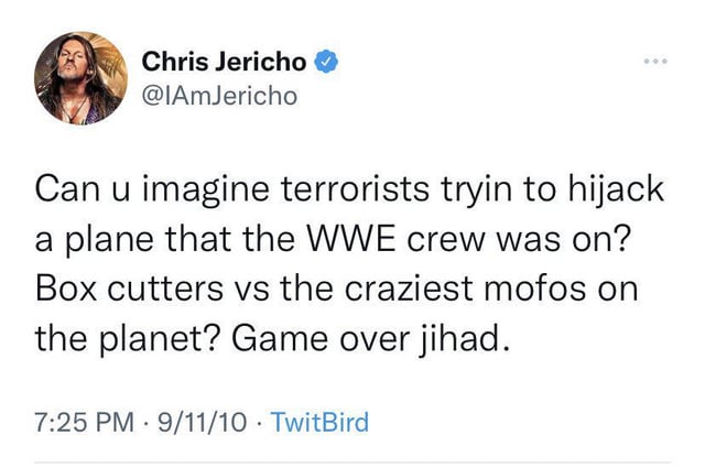 This still remains the absolute worst wrestler tweet of all time 😭