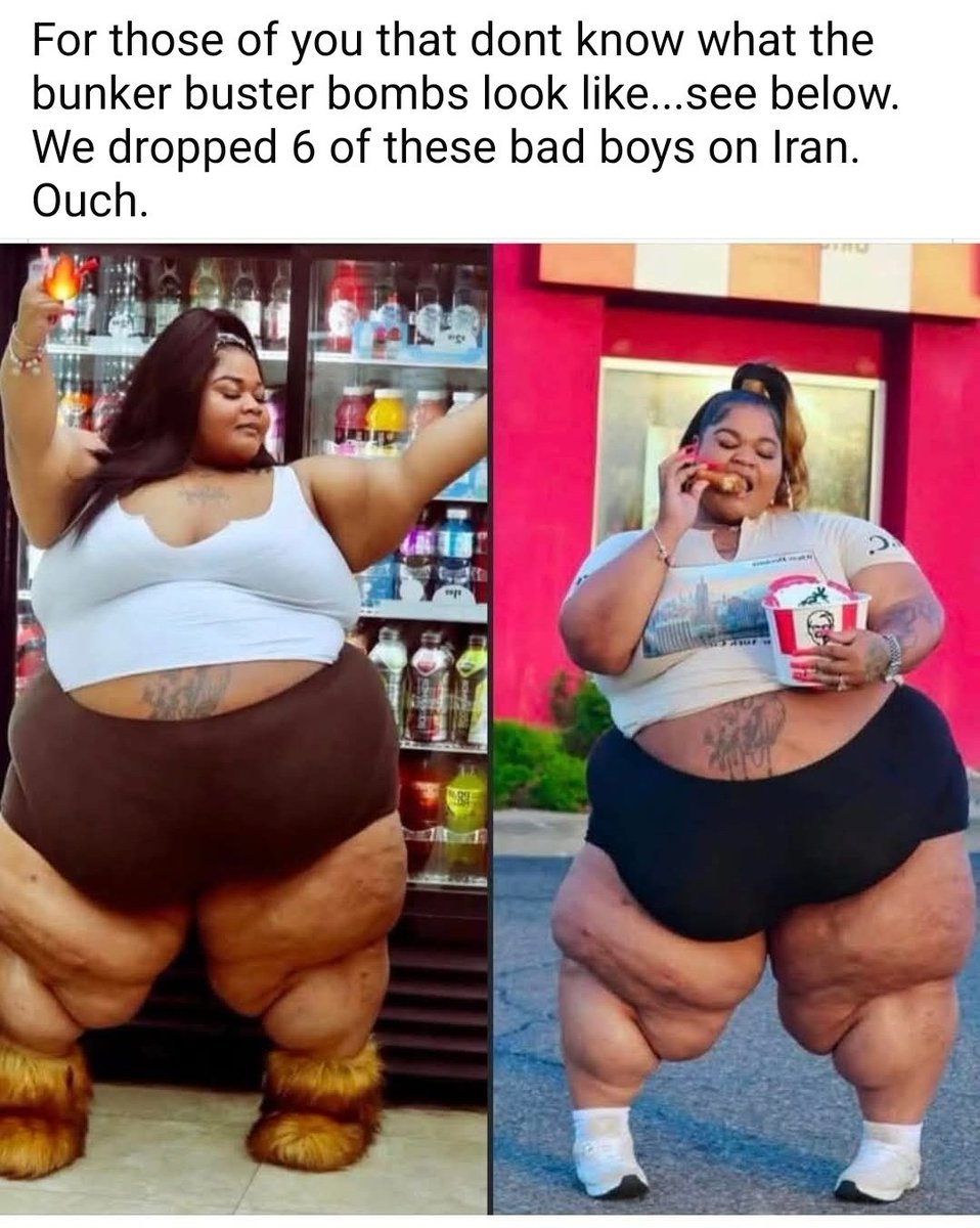 #Iran #sorrynotsorry #DANK #bunkerbusterbomb