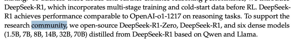 Something that comes through clearly in the DeepSeek R1 research paper, and I wish was more broadly understood, is that the DeepSeek researchers really, really want to see themselves as valuable members of the global research community.
