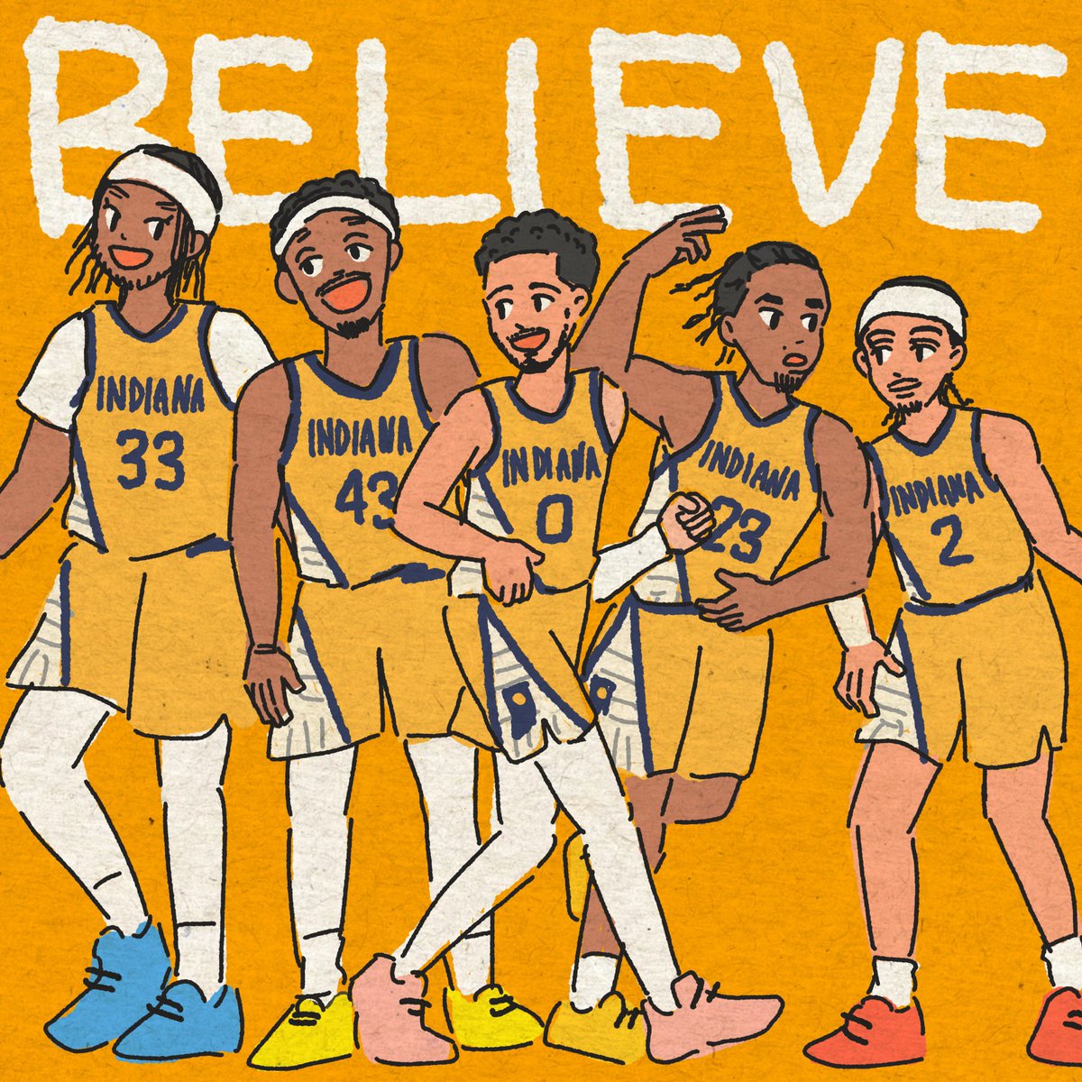 moko_neruru's tweet photo. Game 7. 
Pacers. 
We’re winning. 
Period.

#YesCers 
#IND最強
#がんばれペイサーズ
#優勝おにぎり 🍙 https://t.co/CsEfL4McD5