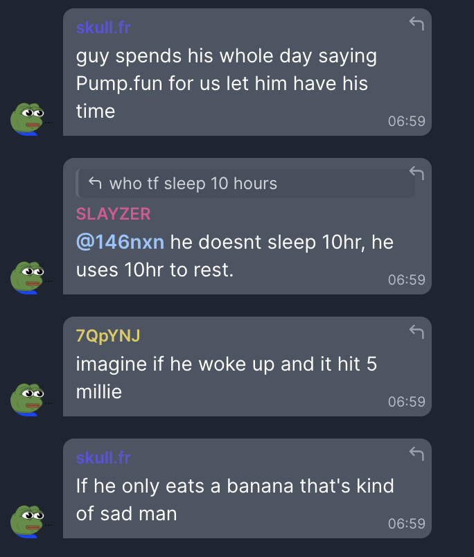SwiftySled's tweet photo. Not your typical
@pumpdotfun
streaming chat vibe.  Over the past 3 days,

@ricqen
has built - not just a community, but a support system.  It's actually kinda reaffirming and heartwarming to see - so, it turns out trenchers are human after all.  $1MIL | #1MIL https://t.co/EW7YRheVa6