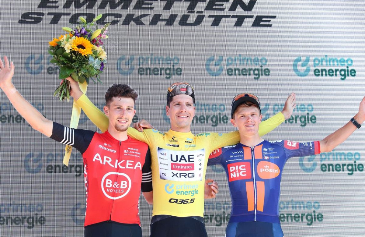 Mundo Ciclístico (@mundociclistico) on Twitter photo #LoMasvisto #VueltaaSuiza2025 | 🇨🇭🚴♂️🏆⏱️ 🥇🇵🇹 João Almeida arrasa en la ⏱️ crono final y se queda con el título de la 🇨🇭 Vuelta a Suiza 🇨🇭🚴♂️🏆💪🇵🇹 👏
#ElPortalDelCiclismo #tourdesuisse #tourdesuisse2025 <a href="/tds/">Tour de Suisse</a> <a href="/TeamEmiratesUAE/">@UAE-TeamEmirates</a> <a href="/JooAlmeida98/">João Almeida</a>
revistamundociclistico.com/2025/joao-alme… #LoMasvisto #VueltaaSuiza2025 | 🇨🇭🚴♂️🏆⏱️ 🥇🇵🇹 João Almeida arrasa en la ⏱️ crono final y se queda con el título de la 🇨🇭 Vuelta a Suiza 🇨🇭🚴♂️🏆💪🇵🇹 👏
#ElPortalDelCiclismo #tourdesuisse #tourdesuisse2025 <a href="/tds/">Tour de Suisse</a> <a href="/TeamEmiratesUAE/">@UAE-TeamEmirates</a> <a href="/JooAlmeida98/">João Almeida</a>
revistamundociclistico.com/2025/joao-alme…