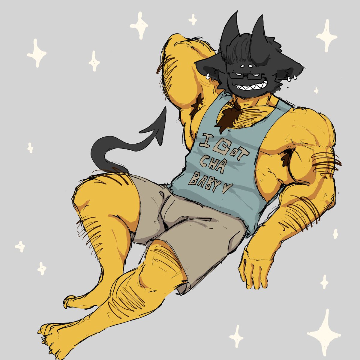 Who knows.. maybe he wants your attention✨️