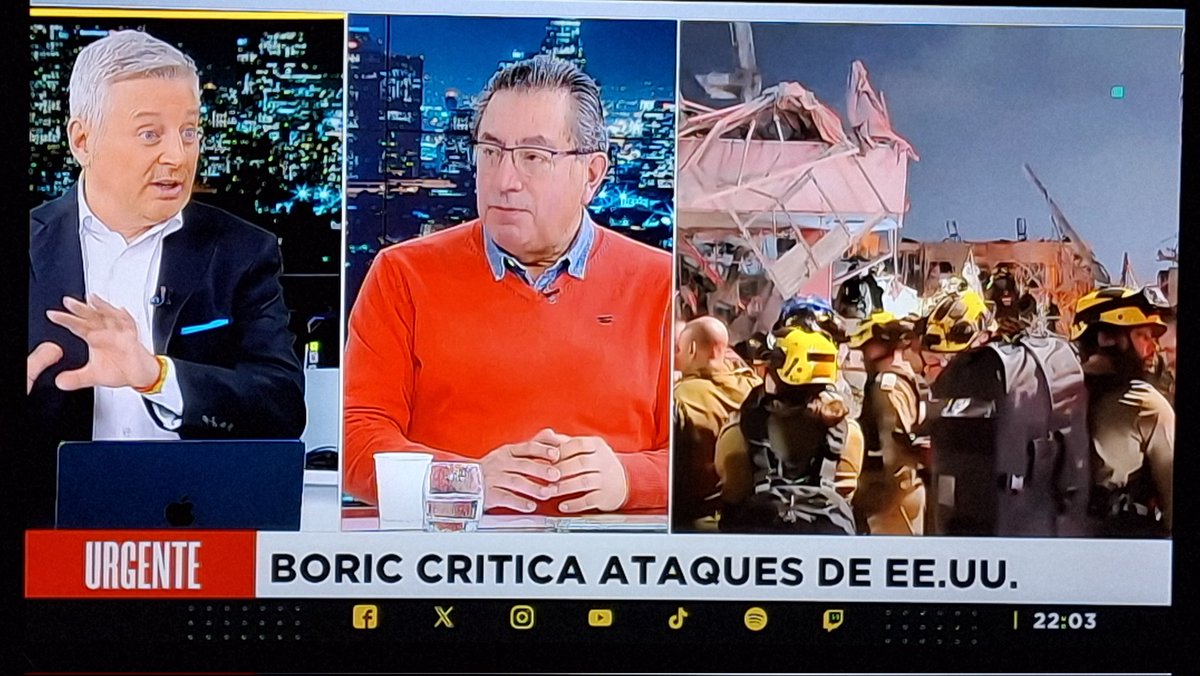 Ricky_o_Richi's tweet photo. @meganoticiascl @jumastorga pregunta seria: esta bien tratar de "Boric" en un noticiero al presidente del país, te guste o no dicho presidente ?? @Presidencia_cl @GabrielBoric https://t.co/eB8flQ5oBN