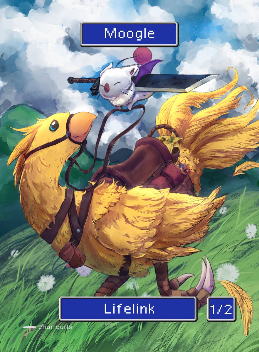 Tokens I made as a commission :D I can share them now! this is my favorite art I’ve made this year.  I definitely want to make more!!