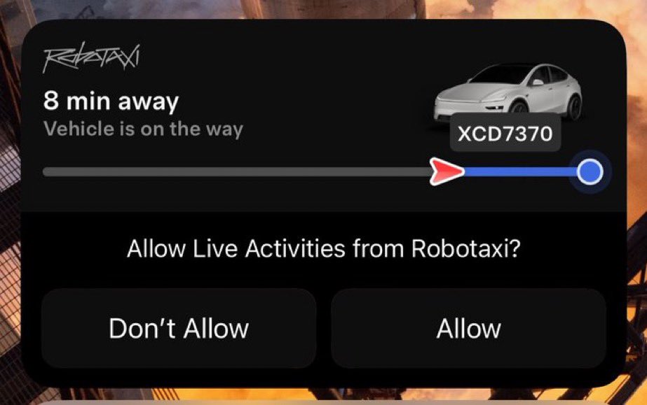 테슬라 로보타시 앱 기능 라이브 활동