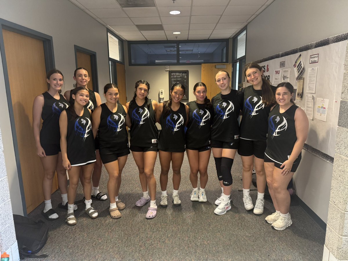 Your Lady Vikings at TWU Team Camp last week! Grit, growth, and serious game all around. Proud of the hustle, heart, and teamwork they brought every day. Next season is looking bright! 

#JumpIn | #EstoDux #DYJ