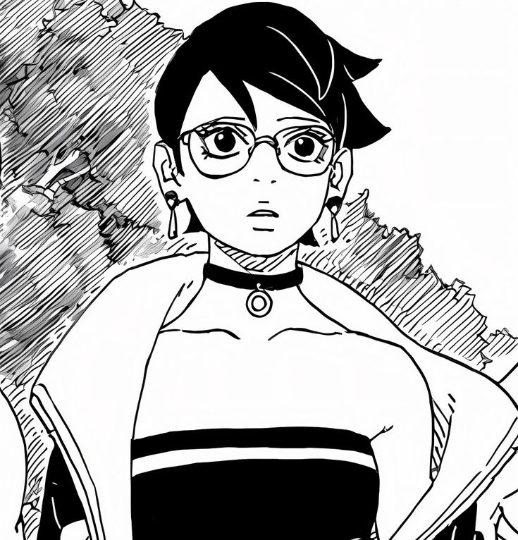 I'll always protect this beautiful badass queen 💕

#sarada #saradauchiha #BoruSara