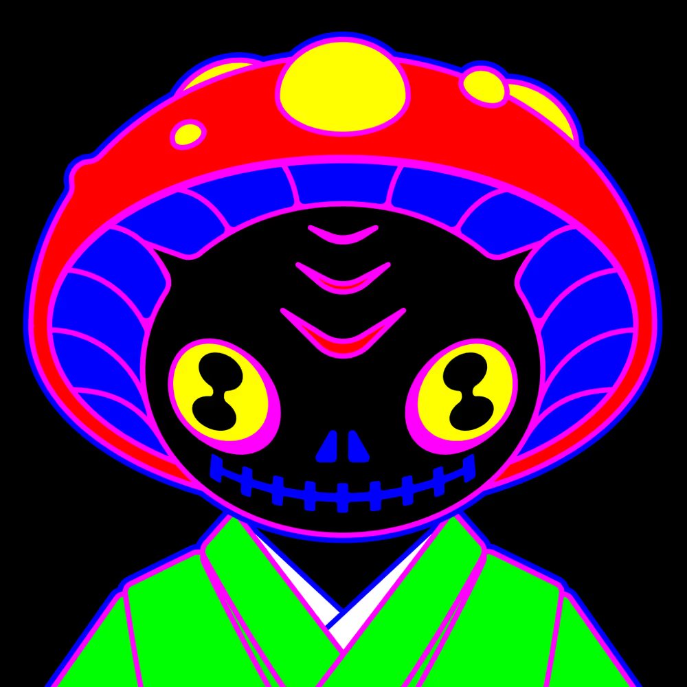 Summoner <a href="/benpenguin_/">Ben</a> has obtained this Mycelium Ghost Machine with a Summoning Power of 10 👻