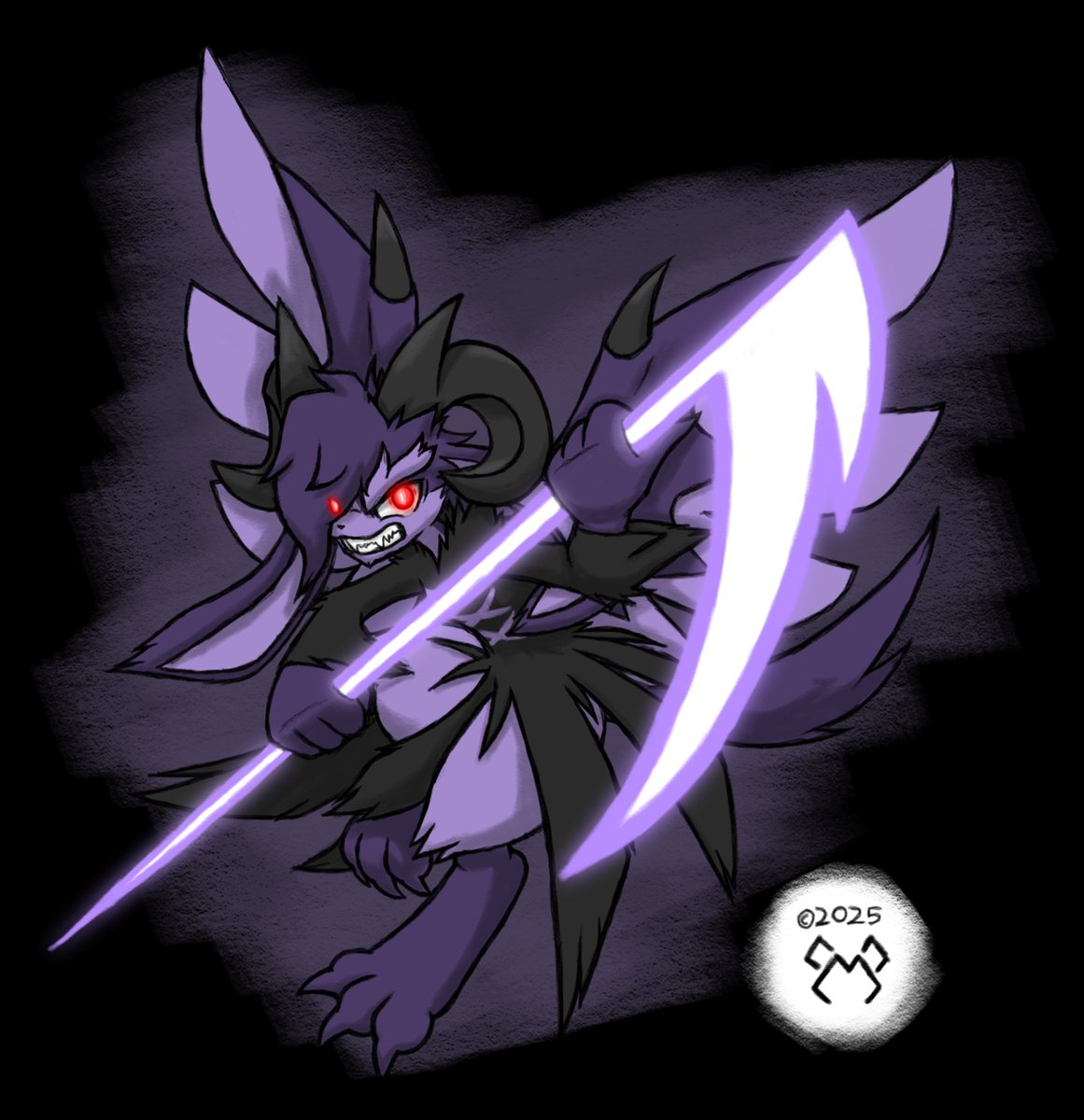 malamiteltd's tweet image. An updated image of Zeke in his supernatural form of pure hatred.
Drawing has been a struggle and I'm not sure why.