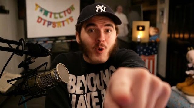 There he is, there's my favorite white boy!