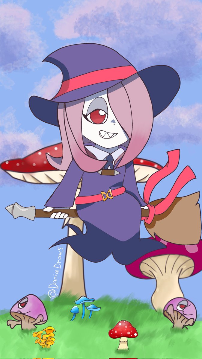 DaniaDraws's tweet image. We continue with the witches now to Sucy Manbavaran
#LWA_jp #LittleWitchAcademia
✨🪄💜🧪