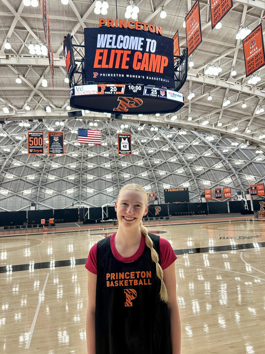 TheAvaPratt's tweet image. Great two days at the Princeton Elite Camp! Thank you to the coaches for inviting me!